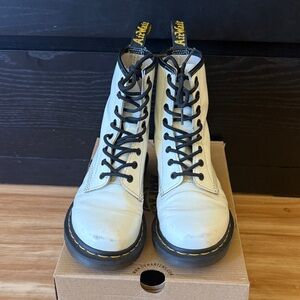 Dr. Martens Women's White 1460 Boots